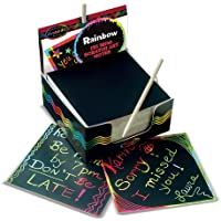 Melissa &amp- Doug- Box of Rainbow Mini Tarjetas para Dibujar- Multicolor (15945)
